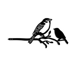 Aberto Design Bird On The Branch 02 - Negro